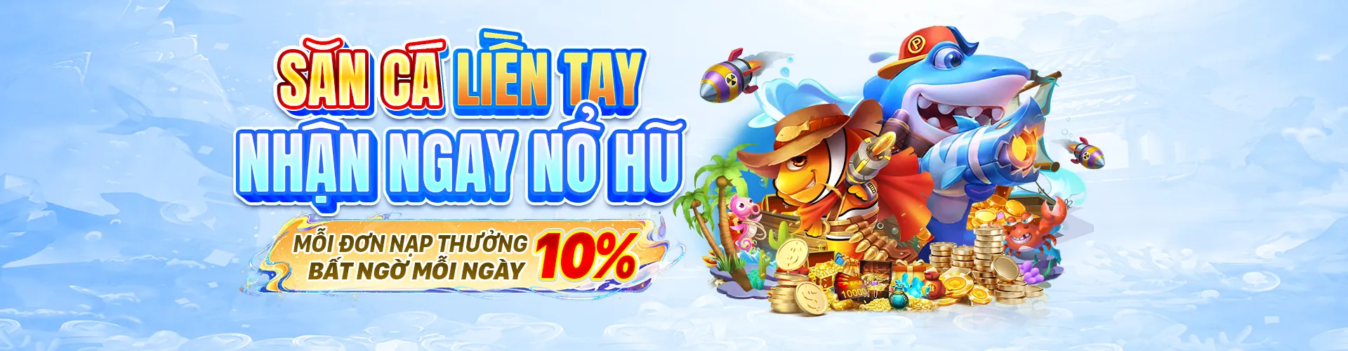 Thế giới bắn cá sống động trên 68Wim iOS